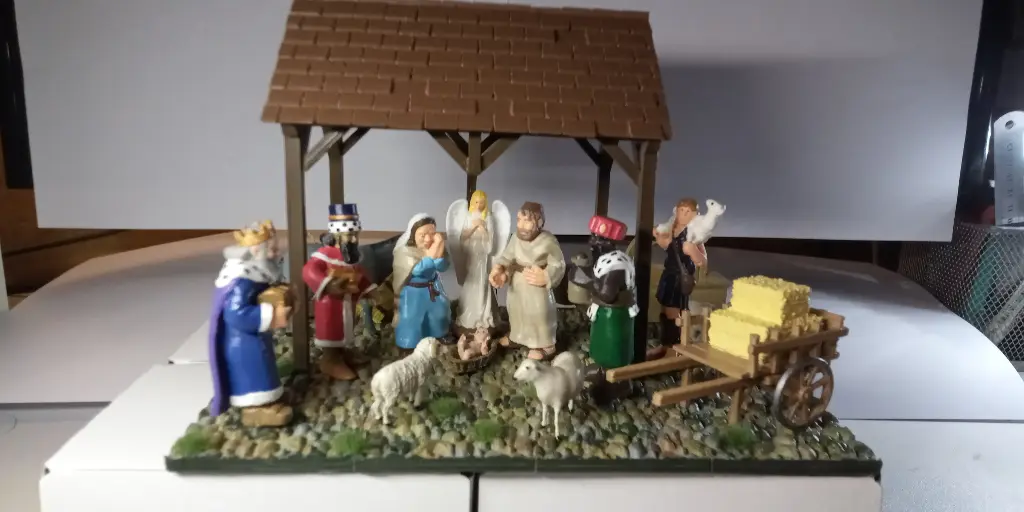 Crèche complète de Noël