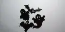 Halloween Magnet de Frigo le lot de 4