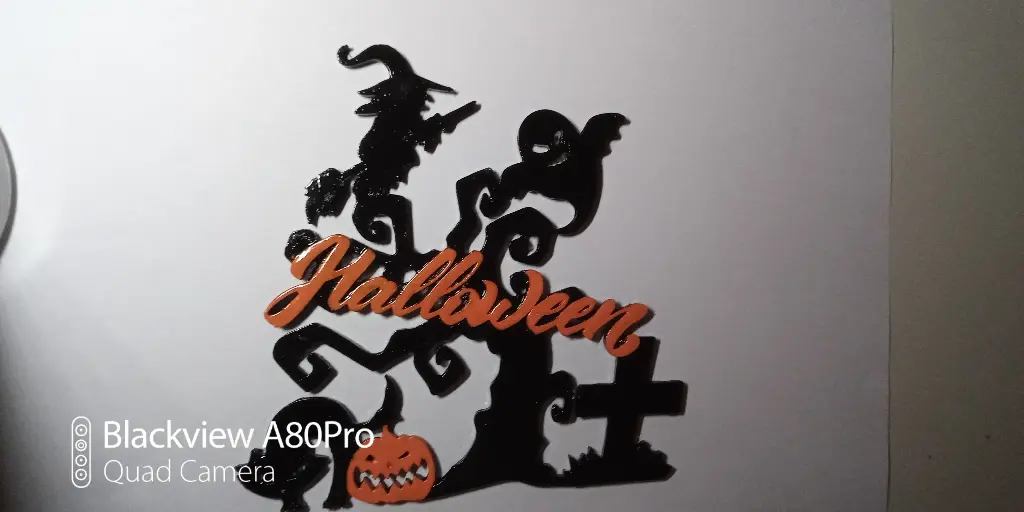 Halloween Plaque wall Art